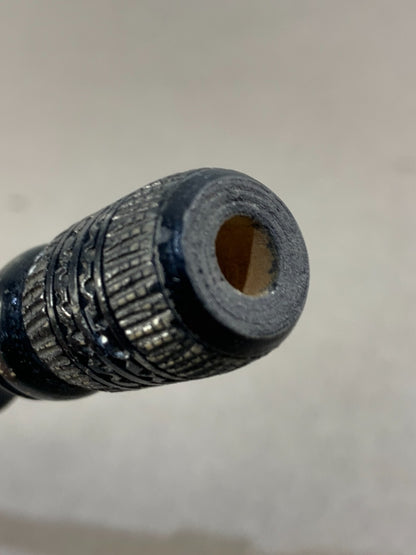 Vintage bamboo pipe Engraved.