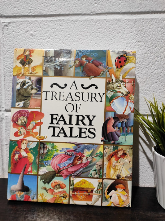 A Treasury Of Fairy Tales Hardcover Book, Illustrated Annie-Claude Martin