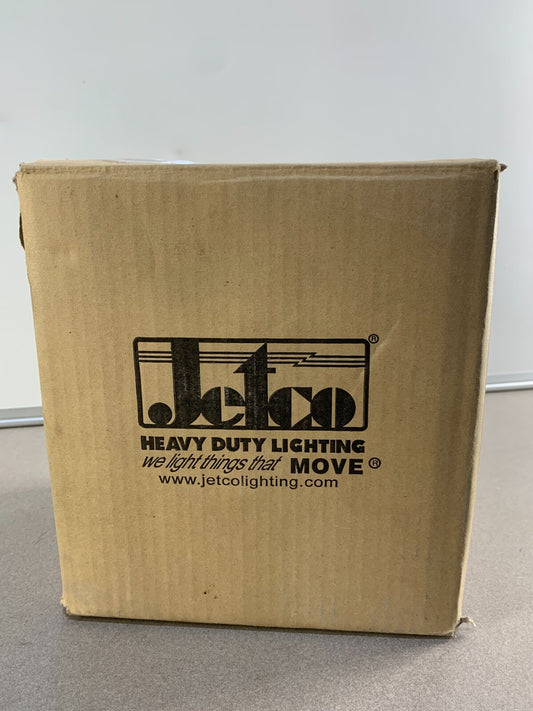 XENON WORK LIGHT, SQ, FLOOD, 24 V DC, CLEAR/BLACK, 8X6 1/2X8 1/2 IN, AL/GLASS
