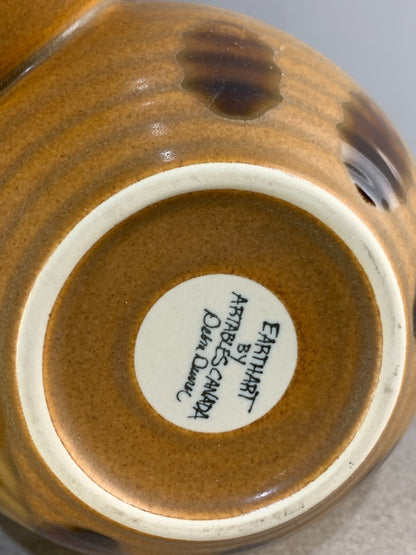 Earth Arts By Artables Debra Durrer 3-part Traditions Pottery Relish Dish