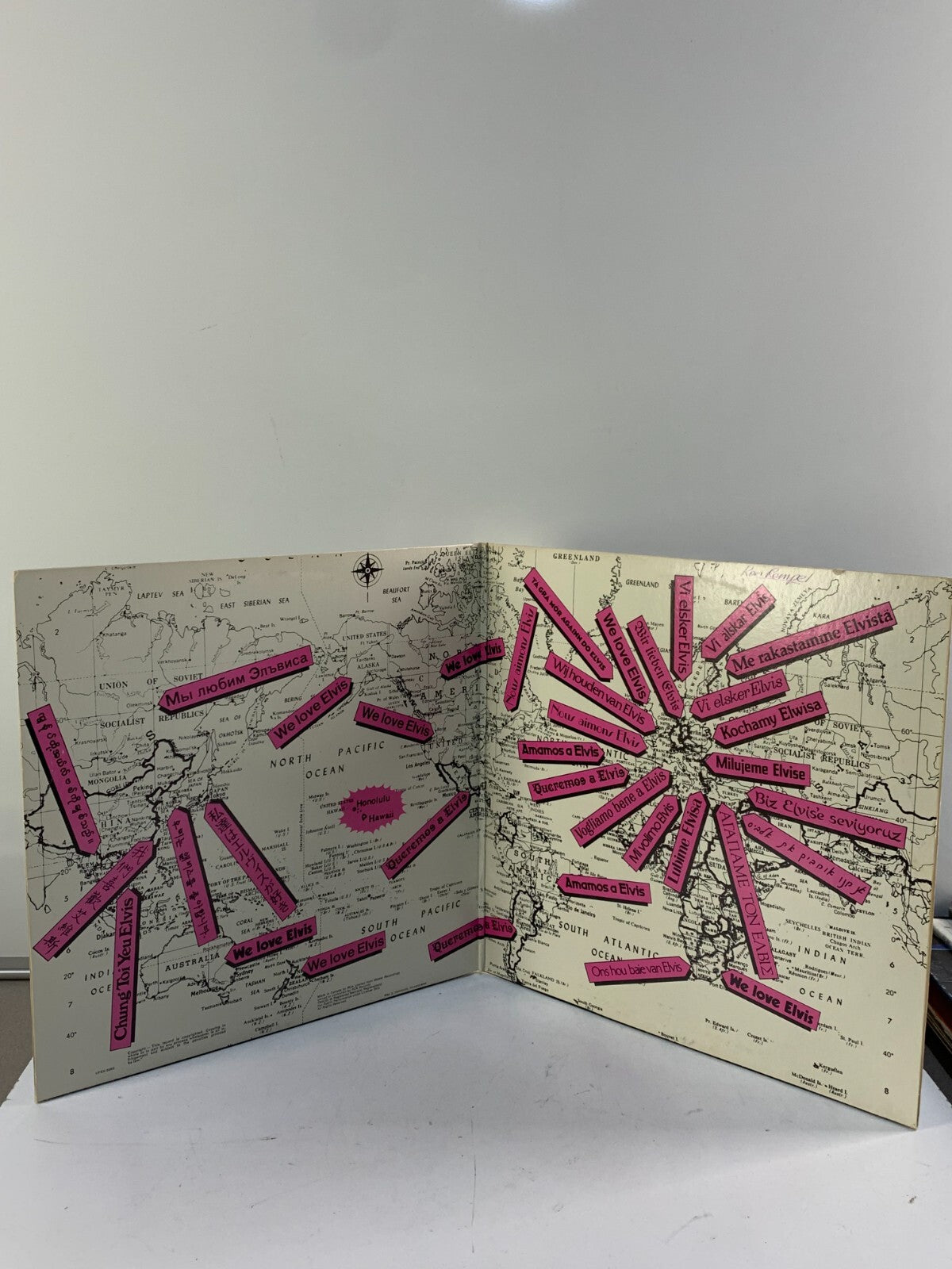 Elvis Presley Aloha from Hawaii Via Satellite Double Album LP VPSX-6089 Gatefold