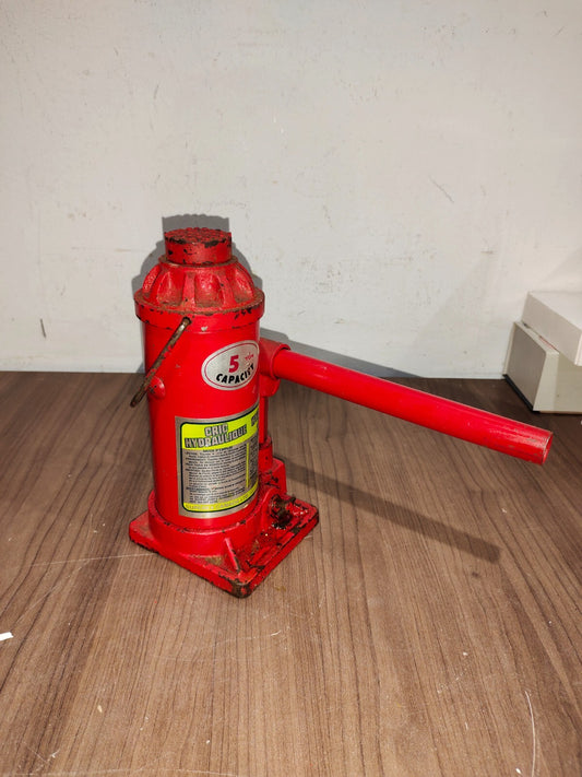 Vintage Hydraulic Jack 5 Ton Capacity