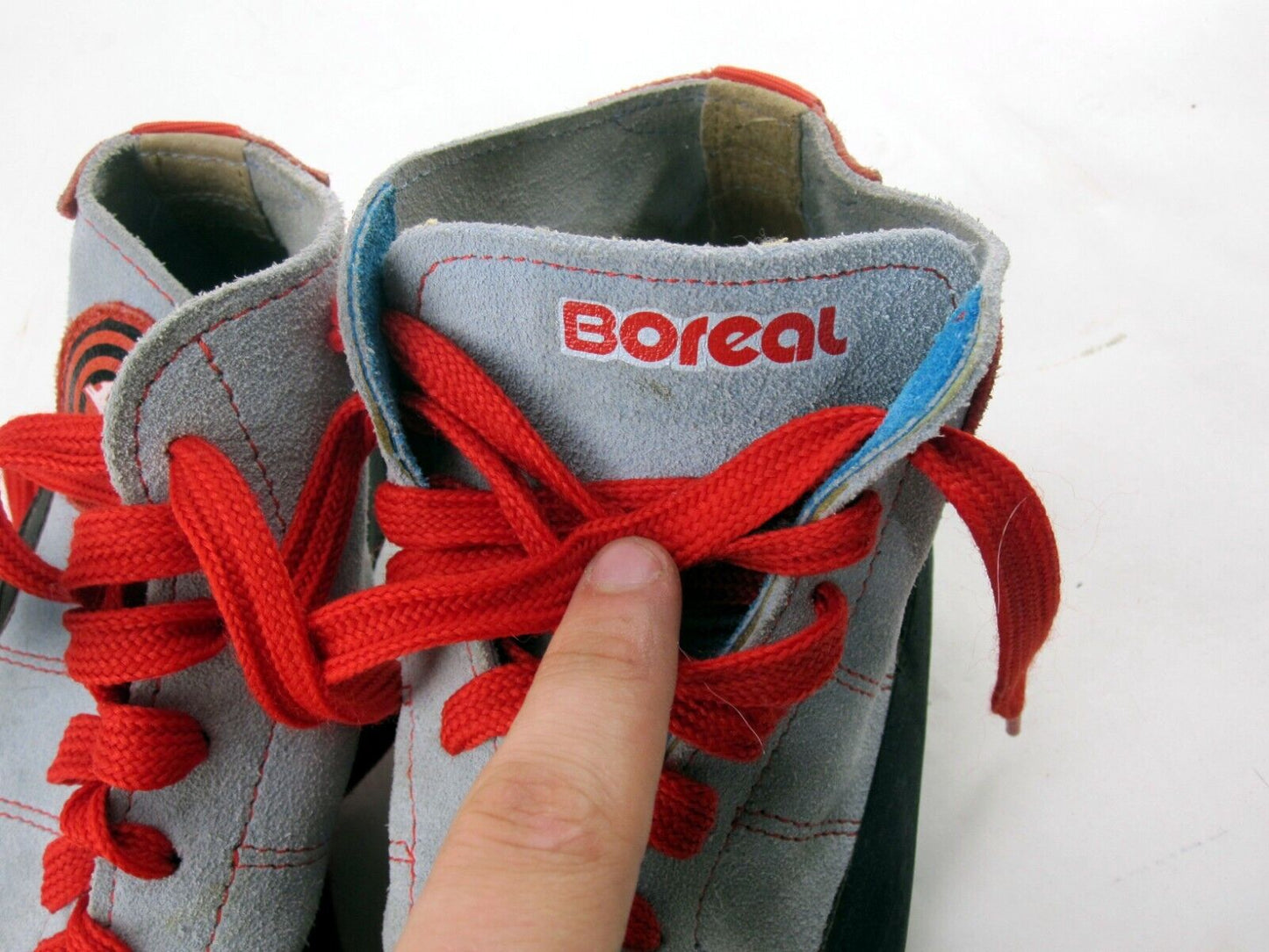 Boreal Climbing Shoes Size 7.5 U.K - Untouched Vintage Gear for Aspiring Climbers