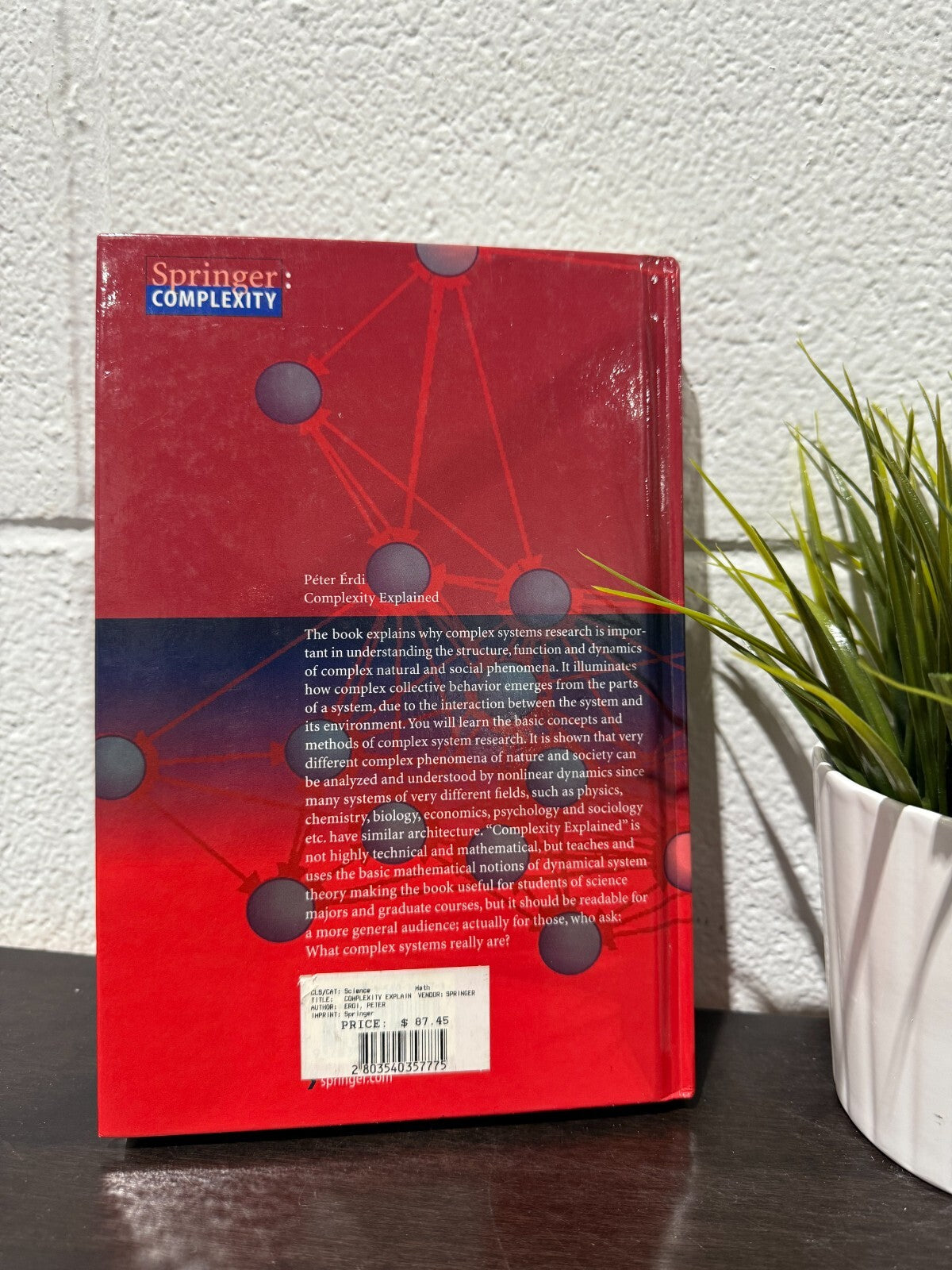 Complexity Explained (Springer Complexity) by Peter Erdi