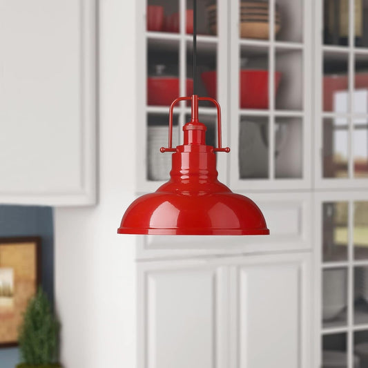 Zeyu Farmhouse Pendant Light 016-1 RED