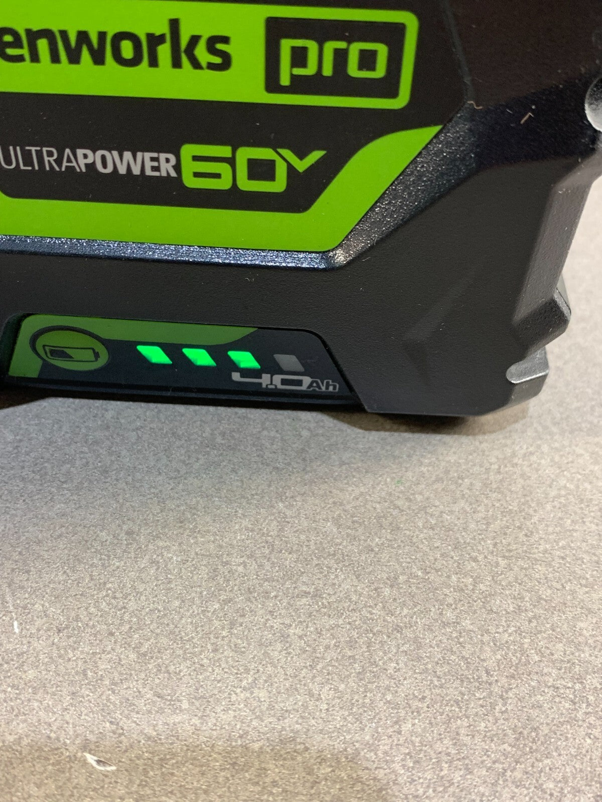 Greenworks Pro 60V 4.0Ah UltraPower Battery