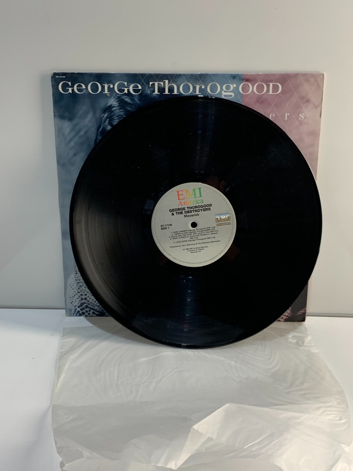 George Thorogood & Destroyers - Maverick-NM/VG 1985 Blues Rock EMI ST-17145