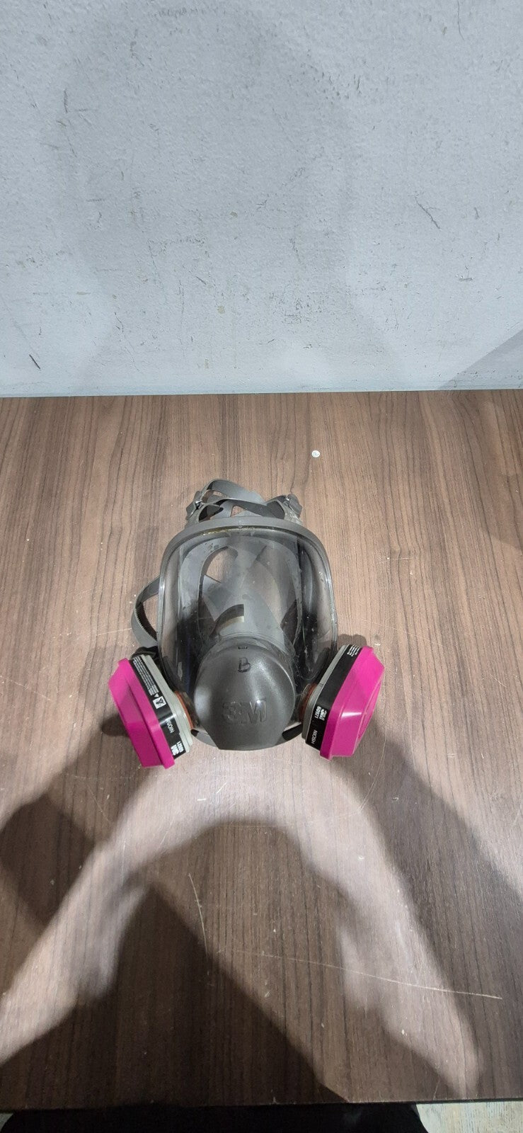 3M 6899B Gas/Vapor Full Face Respirator Mask With 3M 60921 Cartridges