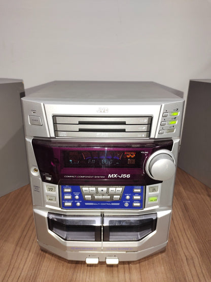 JVC MX-J56 Hi-Fi Compact Component System & 2 Speakers
