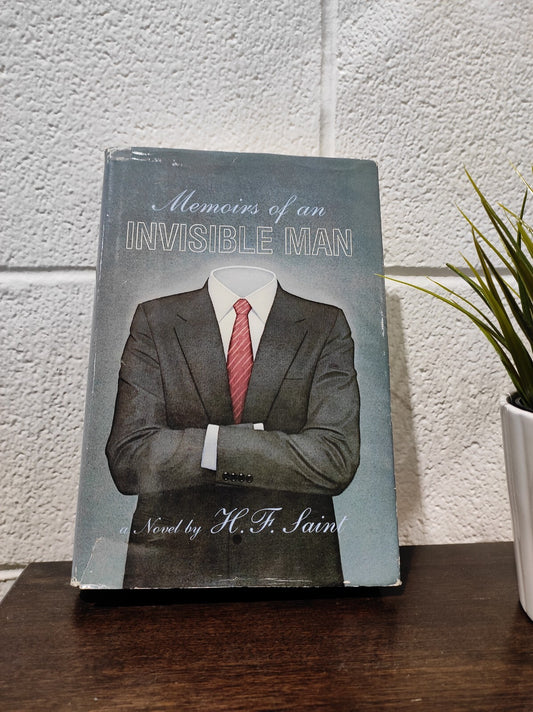 1987 FIRST EDITION MEMOIRS OF AN INVISIBLE MAN H.F. SAINT