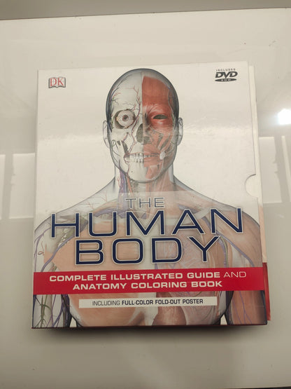 The Human Body: Complete Illustrated Guide &Anatomy Book DVD included