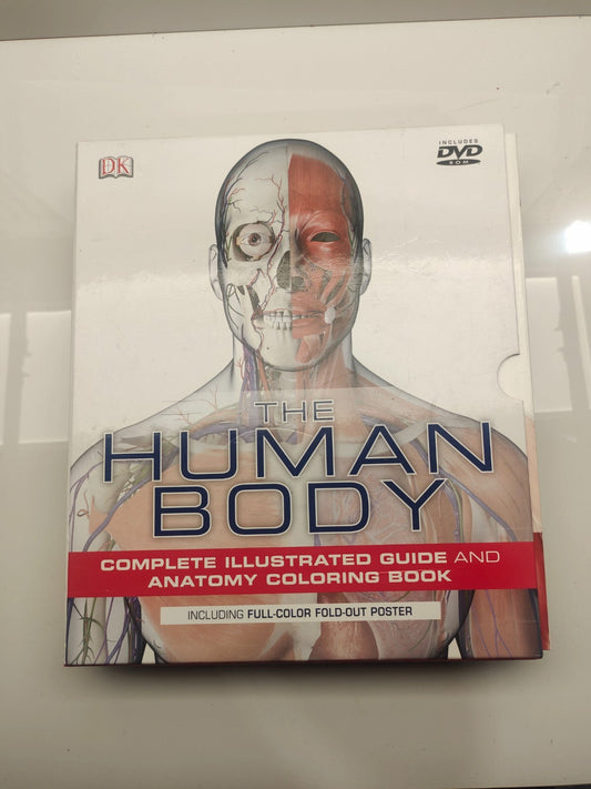 The Human Body: Complete Illustrated Guide &Anatomy Book DVD included