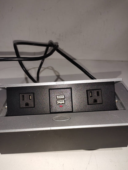 ZESHAN pop up Plug pop up Power Outlet USB Charging Box for Conference Table