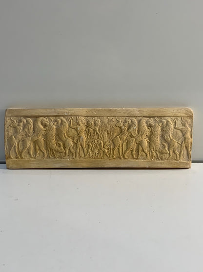 Carved Sandstone. Framed Artwork