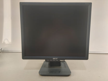 Acer AL1716 5:4 17inch LCD Monitor VGA Only Black Fair Condition