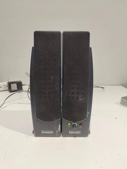 Altec Lansing Series100 Model-120 speakers with adapter