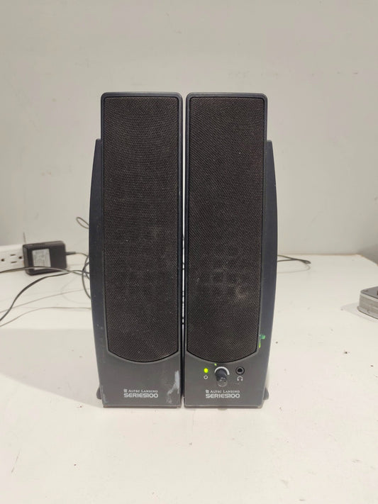 Altec Lansing Series100 Model-120 speakers with adapter