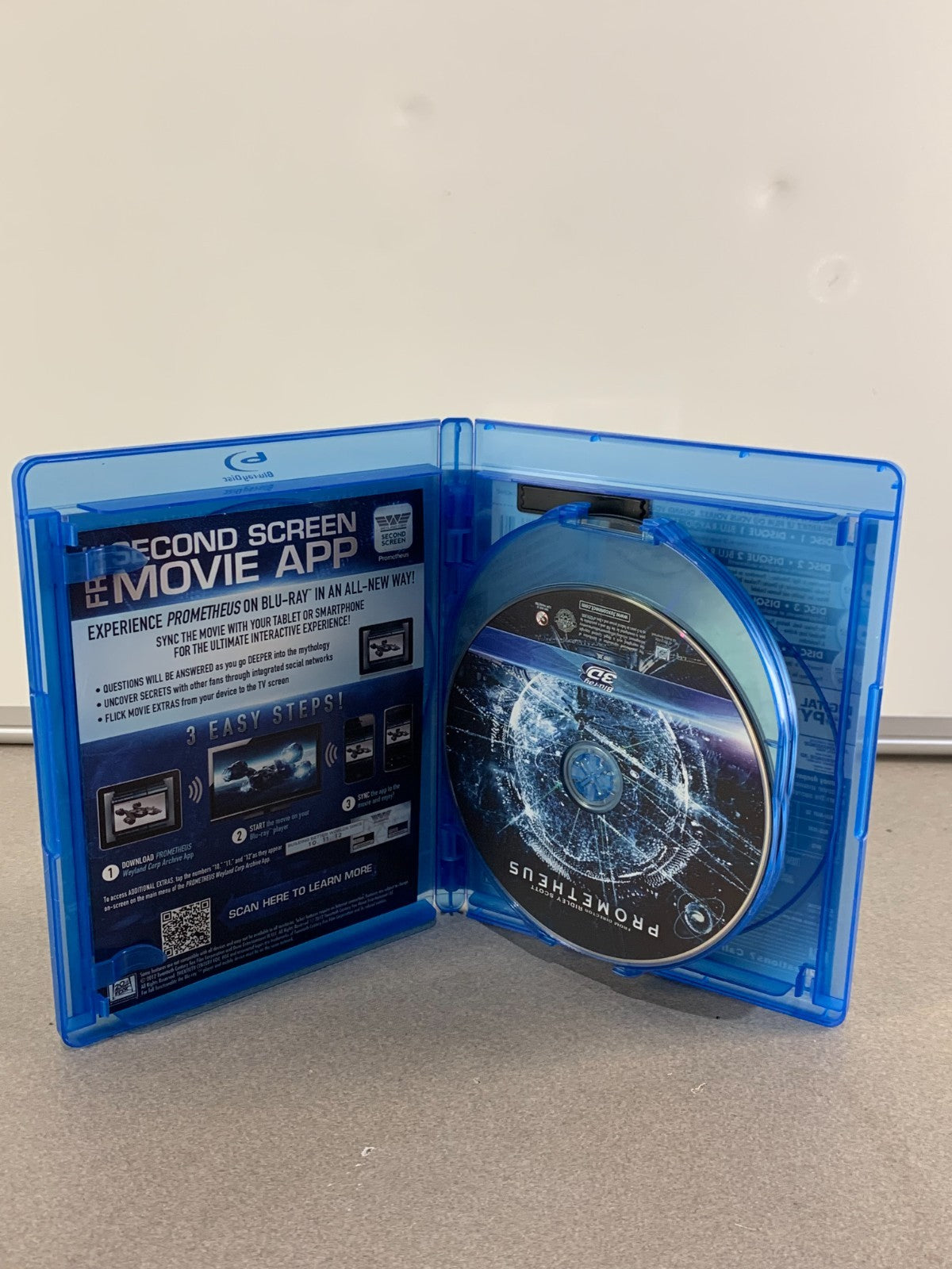 Prometheus Blu-ray 3D/DVD 4-Disc Set, Collectors Edition 3D