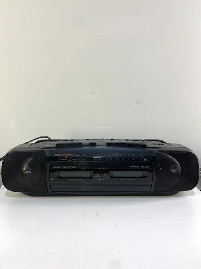 Vintage Seiko WKC-3A FM AM Radio Dual Cassette Boombox 90's WORKS
