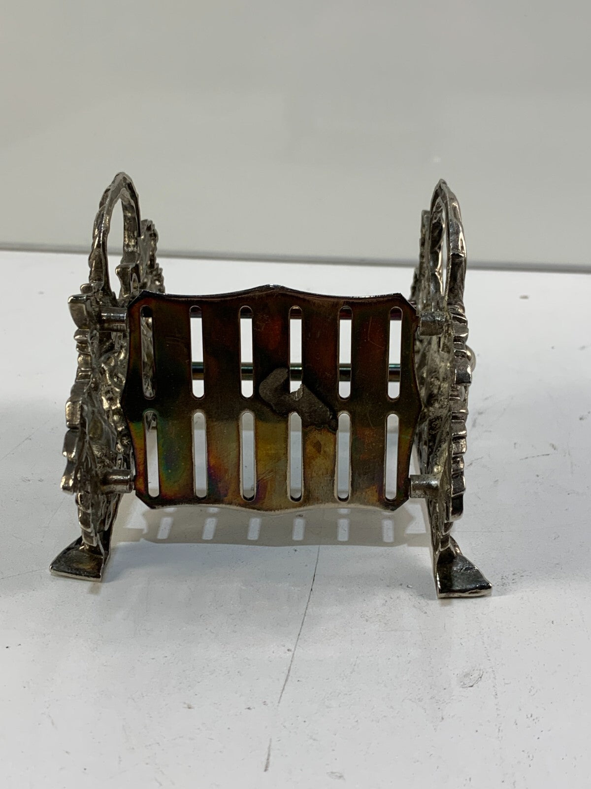 Vintage Godinger Silverplated Grapes Knife Holder