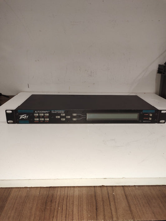 Peavey Autograph Programmable Graphic Equalizer