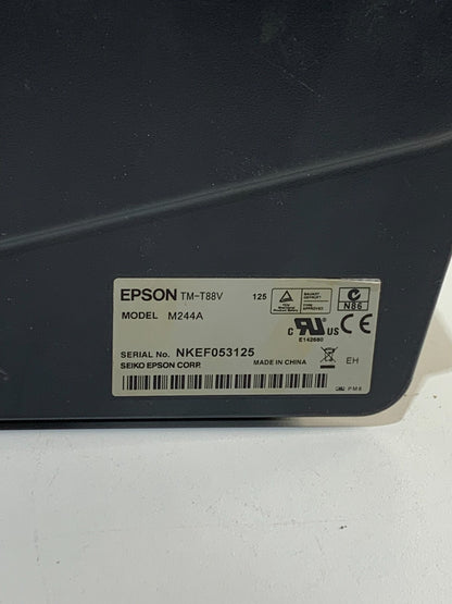 EPSON TM-T88V 3" USB Thermal Receipt Printer Powered by POS