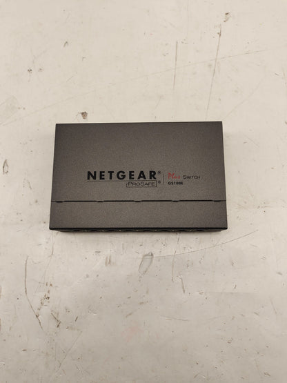 Netgear GS108E ProSafe Plus 8 Gigabit Ethernet Switch