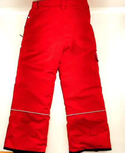 Monster Kid's Red/Orange Snow Pants Size 12