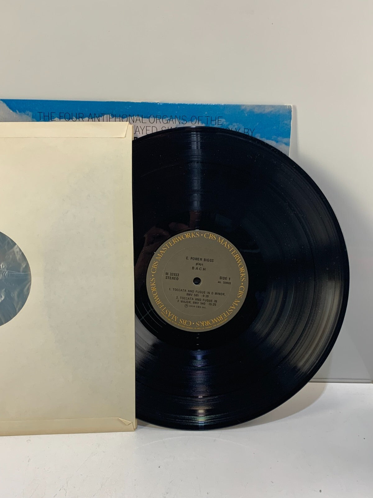 Cathedral of Freiburg-E. Power Biggs-Bach: The Four Great Toccatas-Columbia