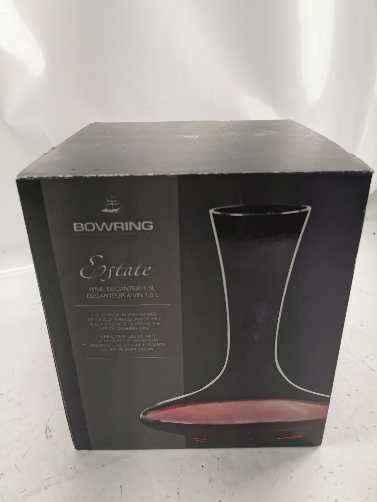 Bowring estate wine decanter 1.5L