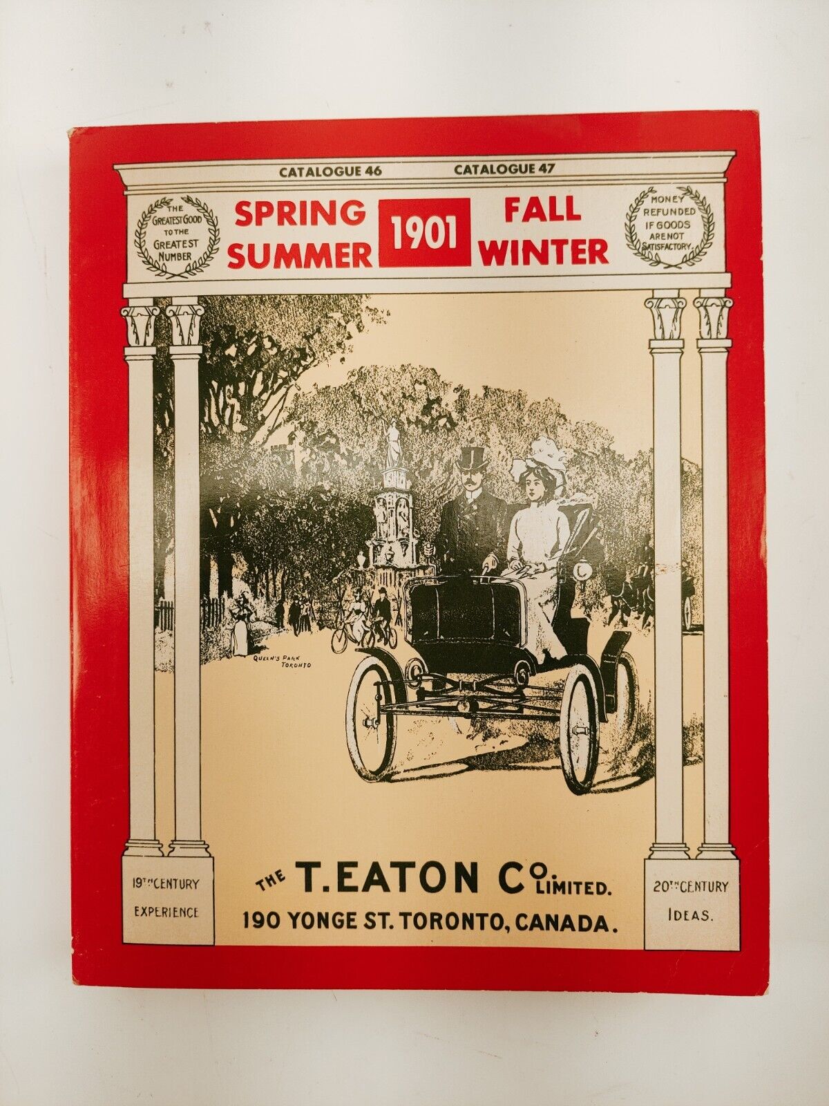 The 1901 Editions of The T Eaton Co Limited Catalogues Collection Published 1970