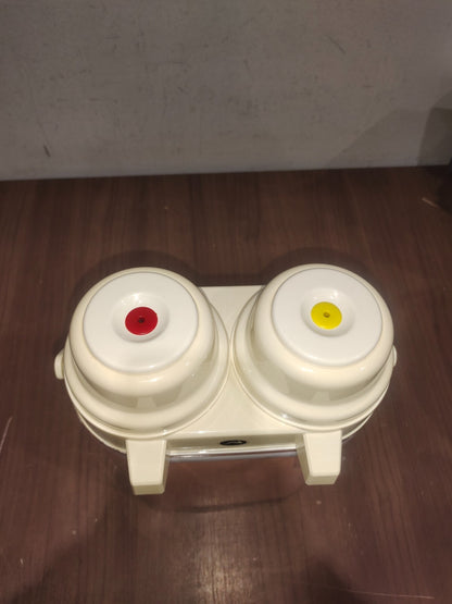 Vintage Peacock Twin Air Pot Vacuum Bottle Double Thermos Dispenser