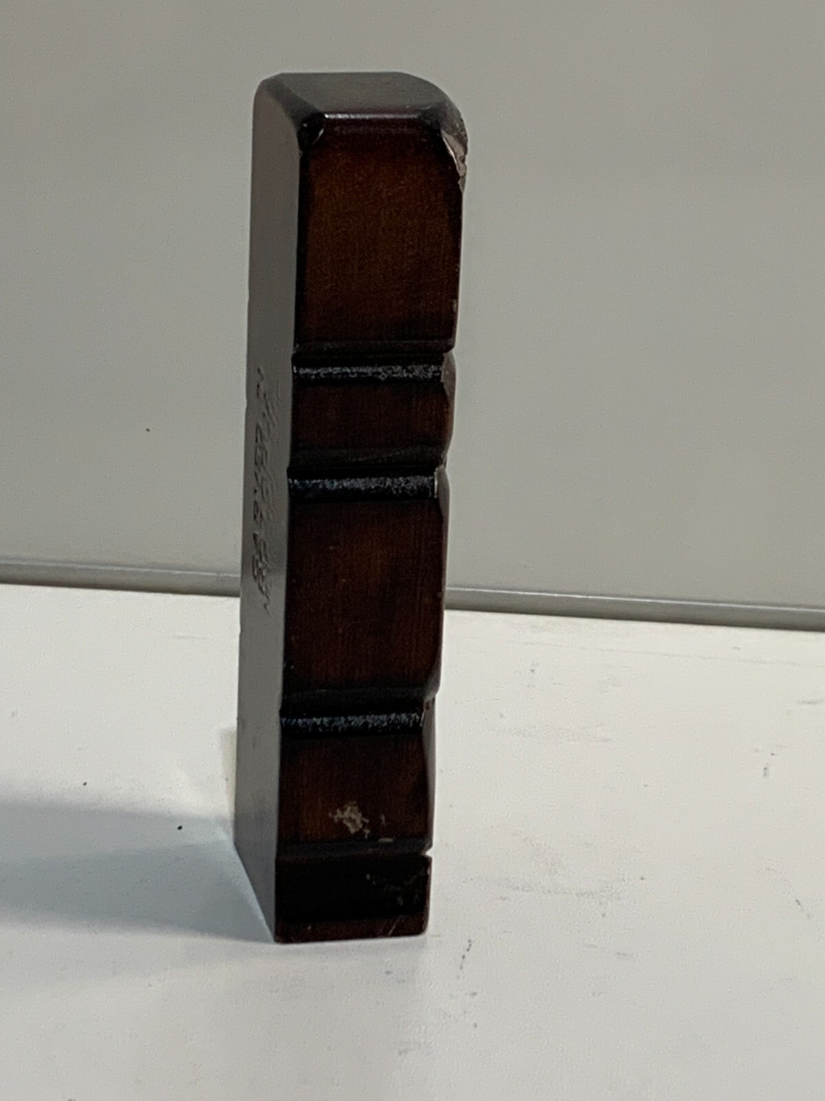 Vintage Maori Carved Wooden Tiki Totem Statue Figure. Rotorua New Zealand