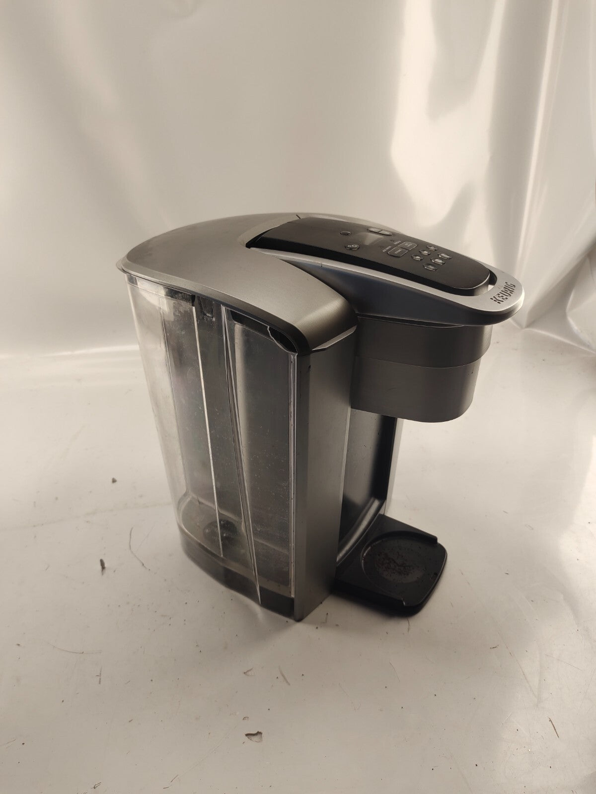 Keurig K-Elite Single-Serve K-Cup Pod Coffee Maker, Brushed Silver