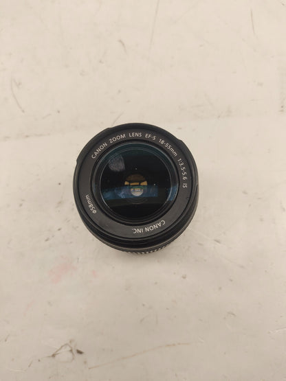 Canon EF-S 18-55mm 1:3.5-5.6 IS Lens With Cover