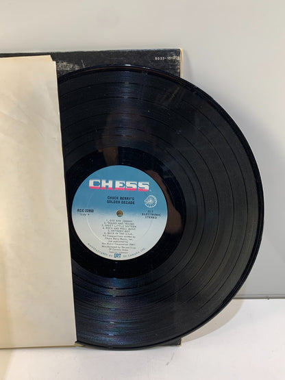 Chuck Berry's Golden Decade 1974 Vinyl Record Set Chess LPS-1514D