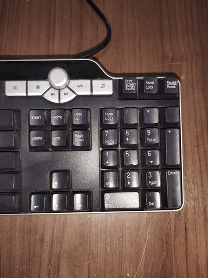 Dell SK-8135 Wired USB Computer Keyboard Black Multi-Media