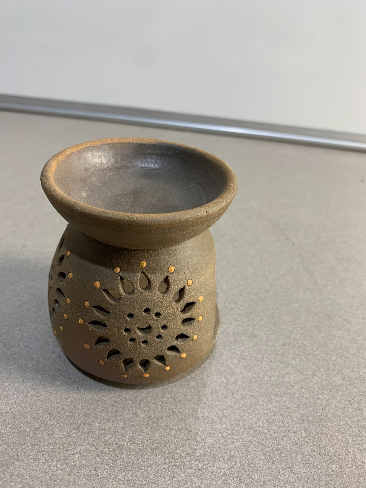 Diffuser Soapstone Tea Light Holder