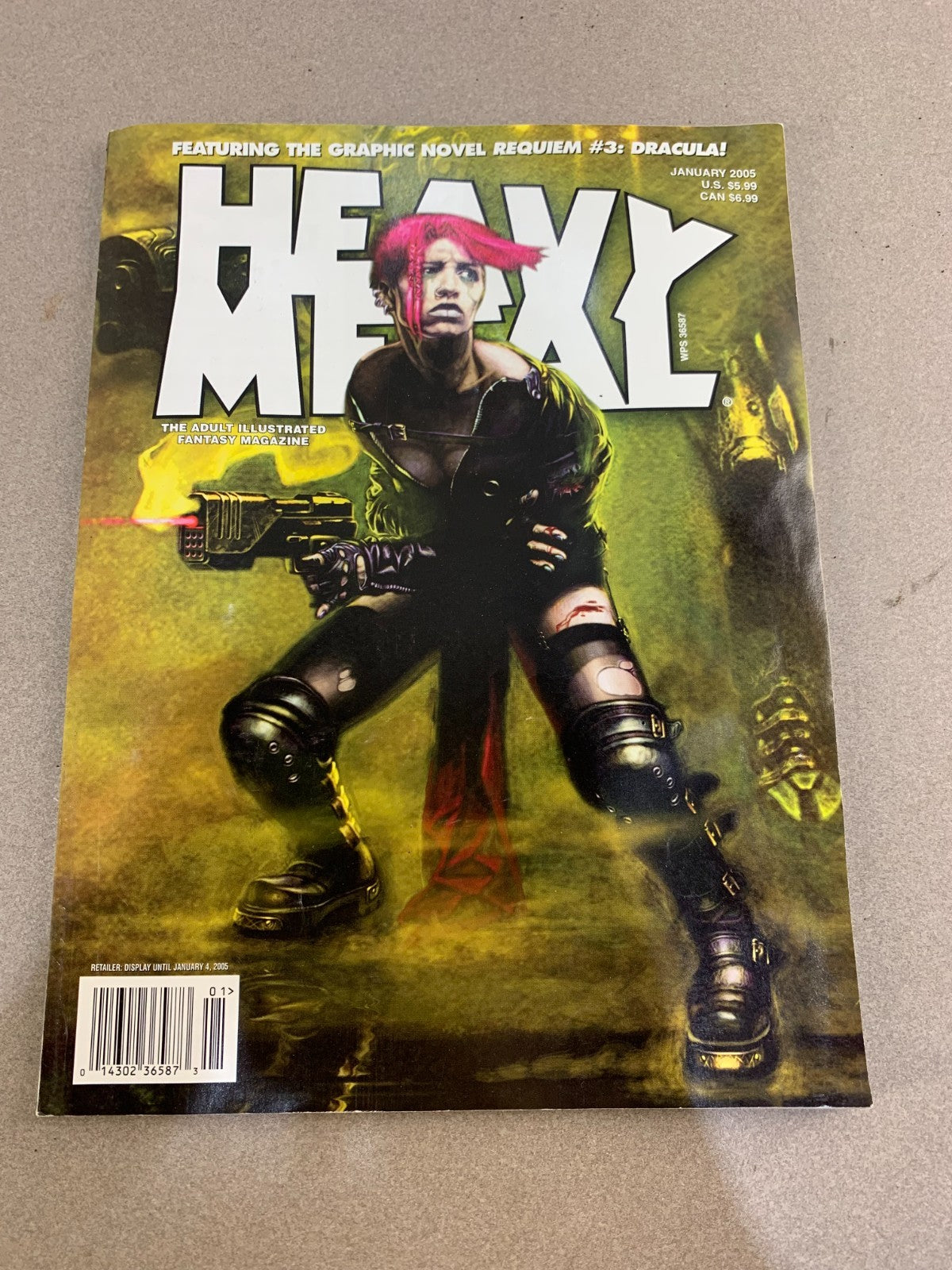 Heavy Metal Magazine Vol 28 #6 January 2005 Requiem Suydam Mills