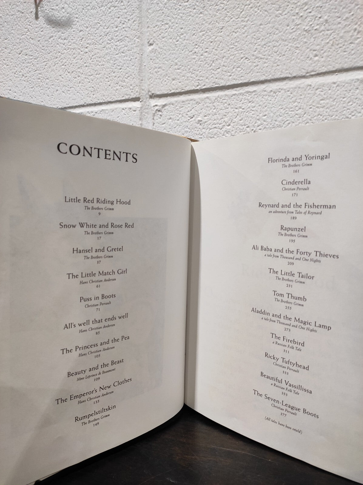 A Treasury Of Fairy Tales Hardcover Book, Illustrated Annie-Claude Martin