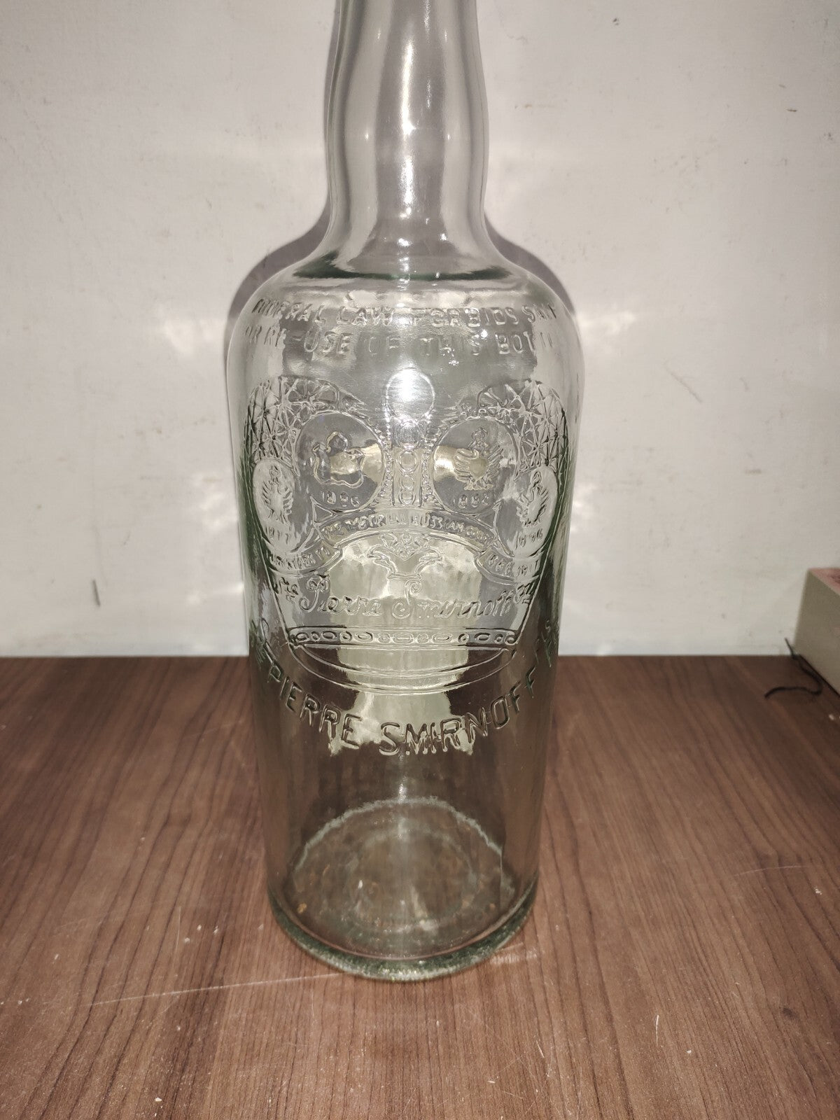VINTAGE - 1 GALLON SMIRNOFF VODKA LIMITED EDITION BOTTLE