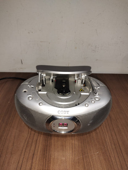 Coby CX-CD236 Compact Disc Digital Audio Portable CD Player + AM/FM Radio
