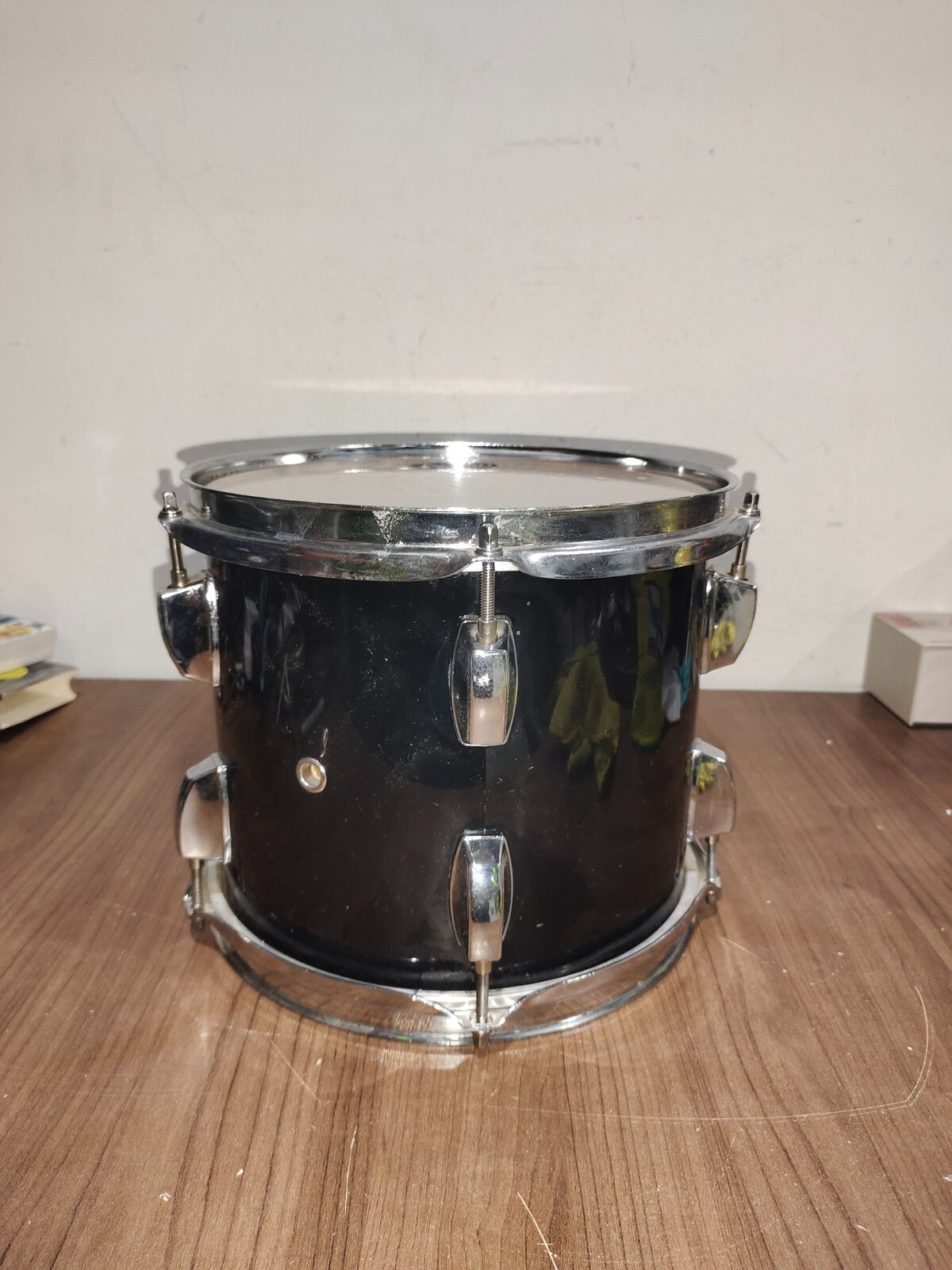 Astro Drums Musical Instrument - 10 x 7 inches Black Drum