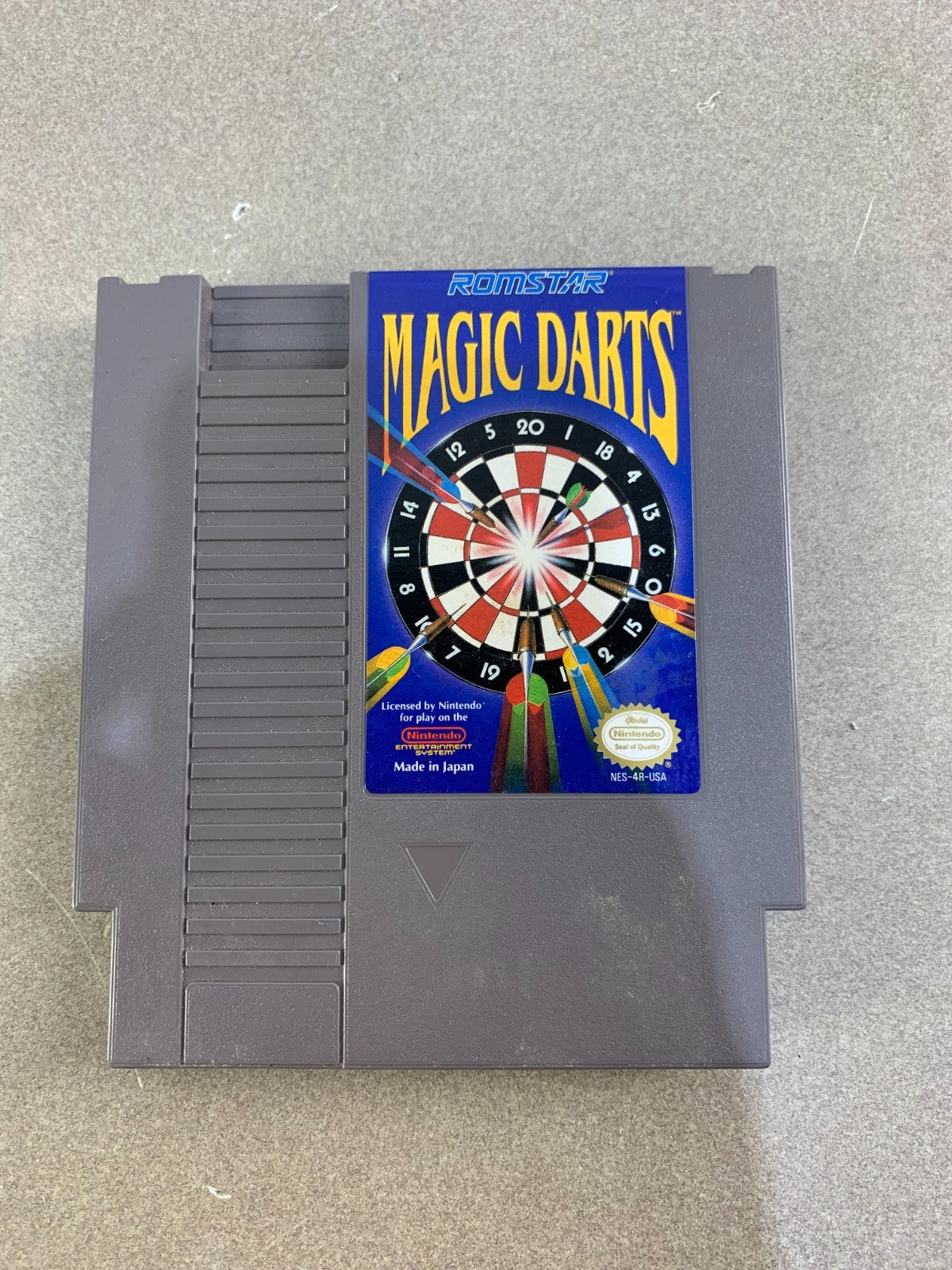 Magic Darts - NES Nintendo Original Authentic Game