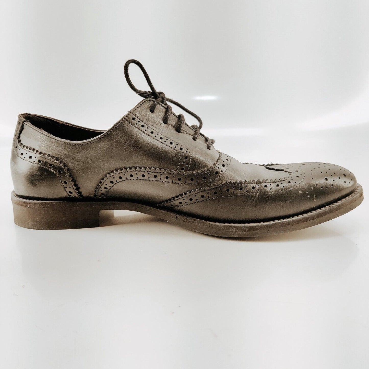 B2 Wingtip Derby Oxfords Men's Size 43 Made in Portugal