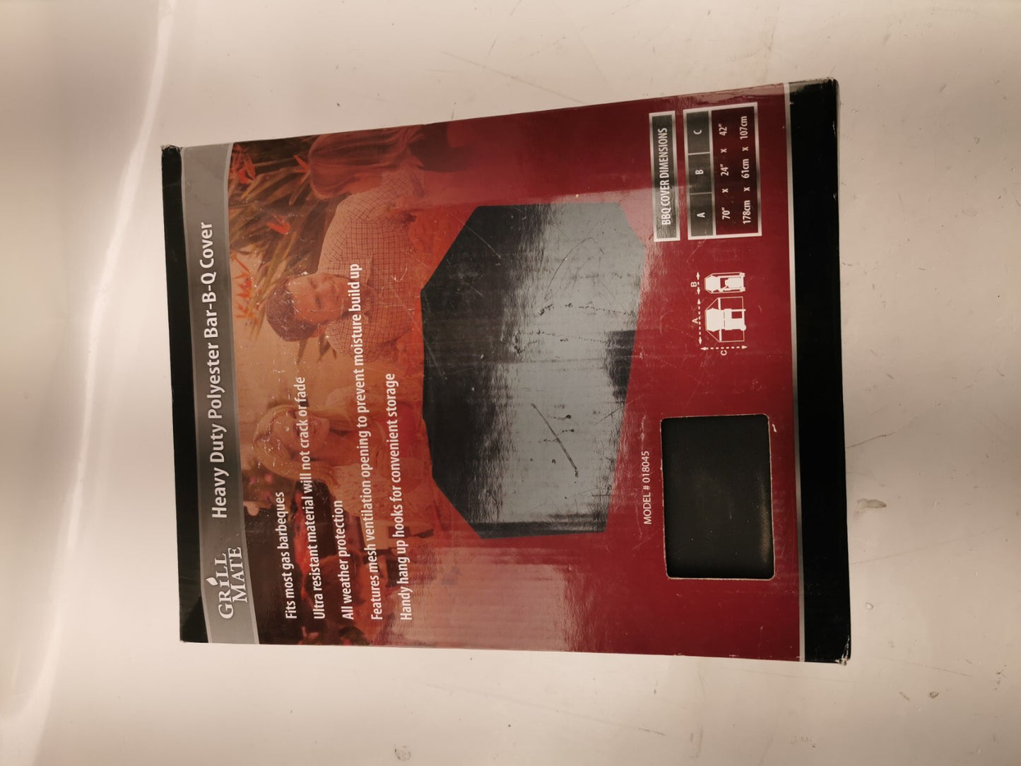 Grill mate heavy duty polyester bar-b-q cover 018045