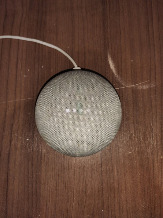 Google H0A Nest Home Mini Smart Voice Assistant With Power Cable