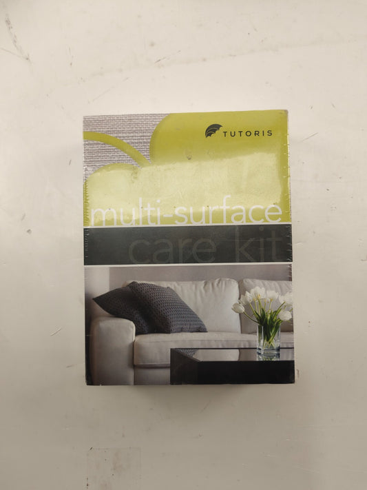 Tutoris Multi-surface Care Kit Leather Furniture Fabric Wood Kit W/Cloth Sealed