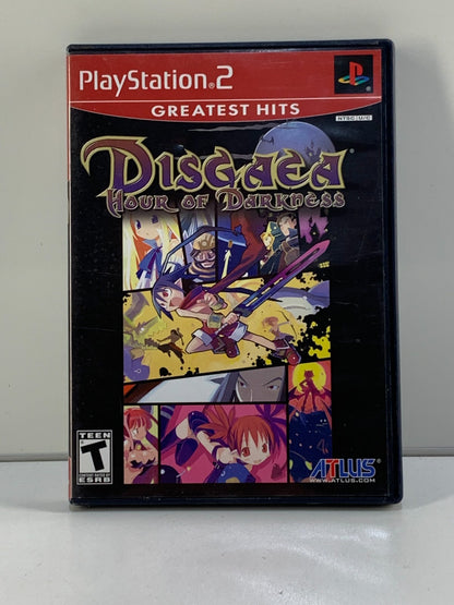 Disgaea: Hour of Darkness (Sony PlayStation 2, 2003) PS2 Video Game