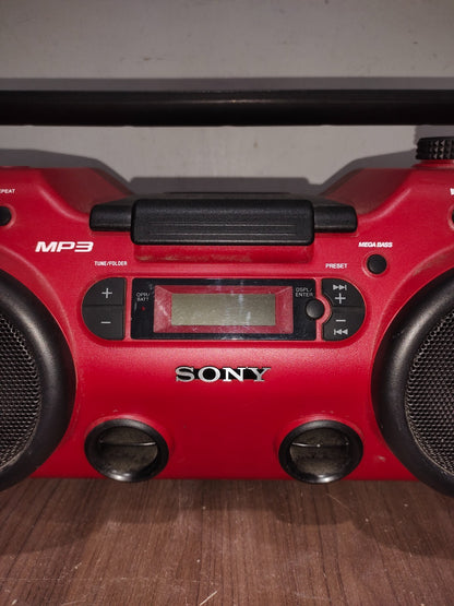 Sony ZS-H10CP Heavy Duty Portable Boombox